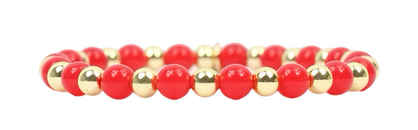 Annie Stacker Bracelet - Red