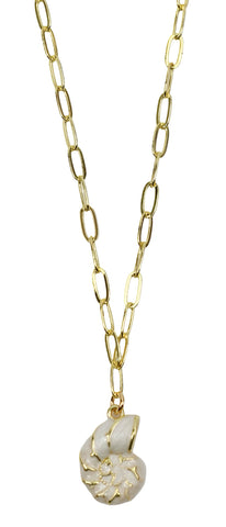 White Shell Necklace