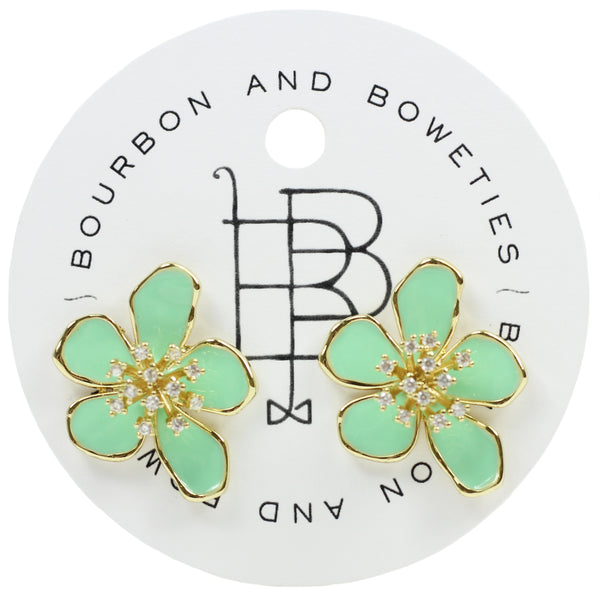 The Green Flower Stud