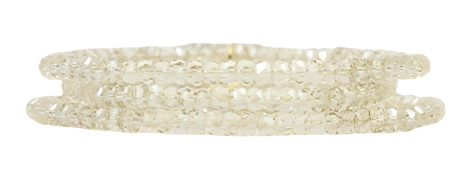 Stacker Stretch Bracelet - Micro Champagne