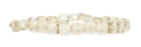 Stacker Stretch Bracelet - Square Champagne