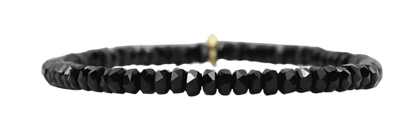 Stacker Stretch Bracelet - Micro Black