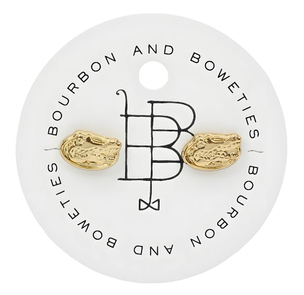 Florida Gators Logo Earring - Gold