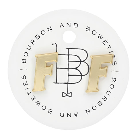 Florida Gators Logo Initial Earring