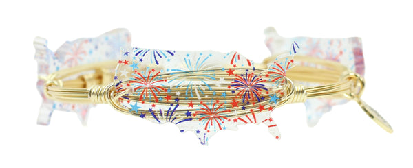 America the Beautiful Bangle Bracelet