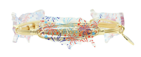 America the Beautiful Bangle Bracelet