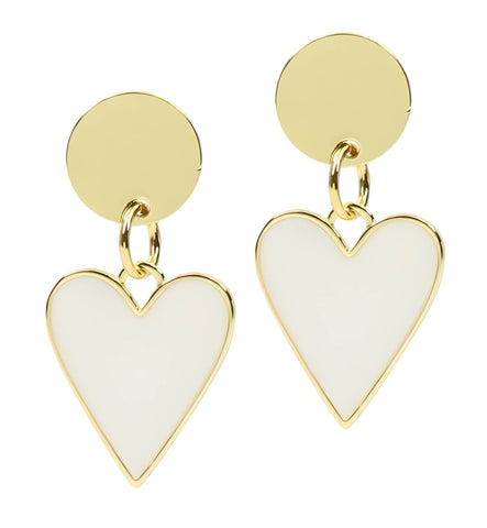 The Sadie Earring - White