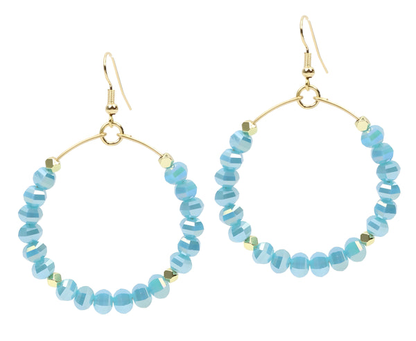 The Chloe Earring - Carolina Blue