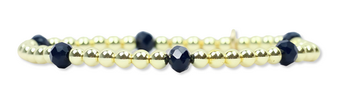 Lexi Stretch Bracelet - Navy