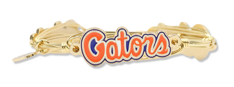 The Florida Gators Script Bangle Bracelet