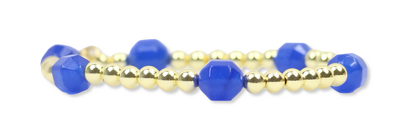 Lexi Stretch Bracelet - Gator Blue