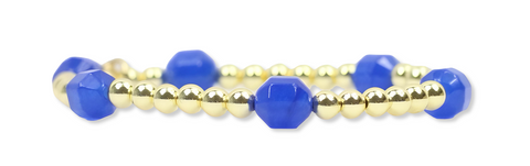 Lexi Stretch Bracelet - Gator Blue