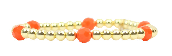 Lexi Stacker Bracelet - Gator Orange