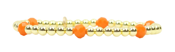 Lexi Stacker Bracelet - Tennessee Orange