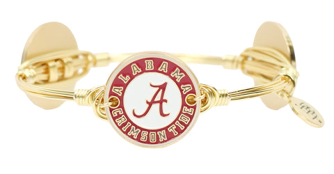 The Alabama Logo Bangle Bracelet