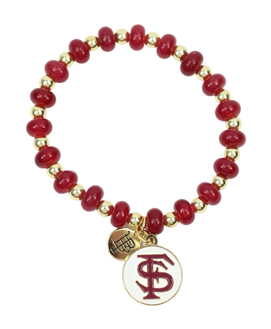 Annie Stacker Bracelet - Florida State Seminoles Logo
