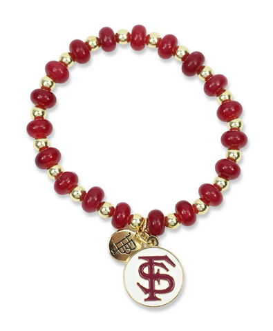Annie Stacker Bracelet - Florida State Seminoles Logo