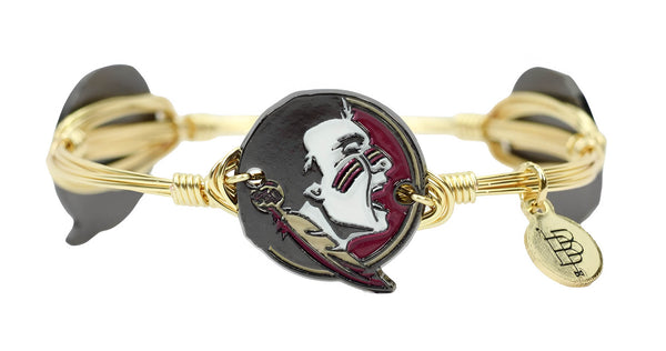 The Florida State Seminoles Logo Bangle Bracelet