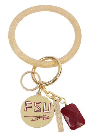 Bracelet Key Ring - Florida State Seminoles