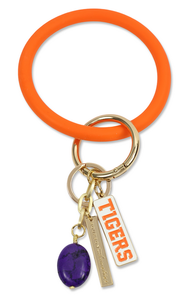 Bracelet Key Ring - Clemson Tigers