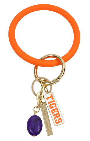 Bracelet Key Ring - Clemson Tigers