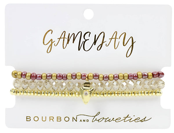 Gameday Stretchy Stack - Rhinestone Arrow