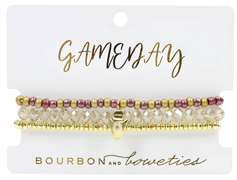 Gameday Stretchy Stack - Rhinestone Arrow