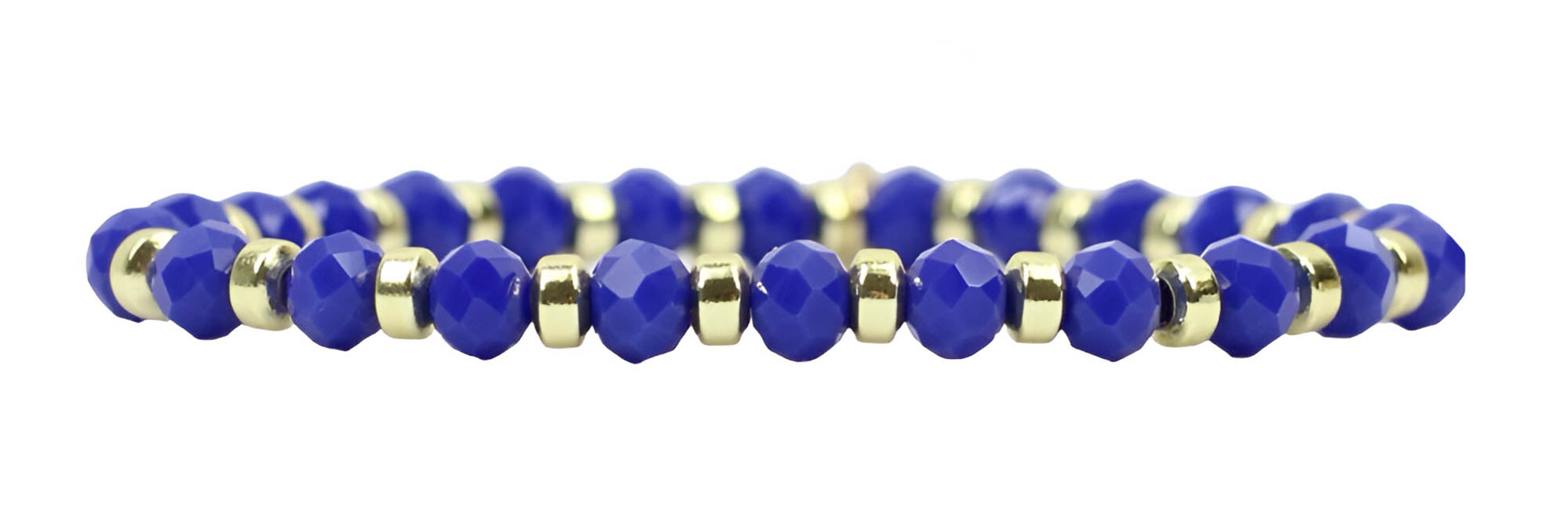 Gigi Stretch Bracelet - Blue