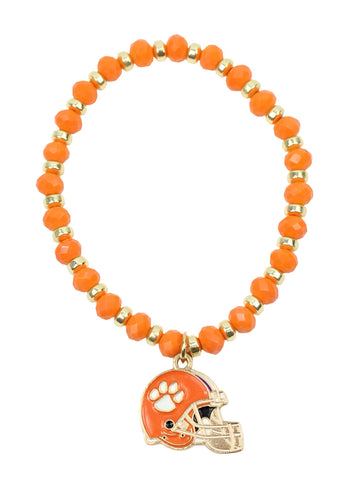 Annie Stacker Bracelet - Clemson Helmet