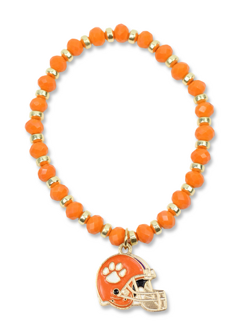 Annie Stacker Bracelet - Clemson Helmet