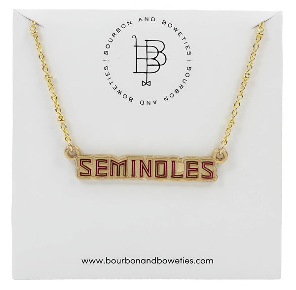 The Florida State Seminoles Necklace