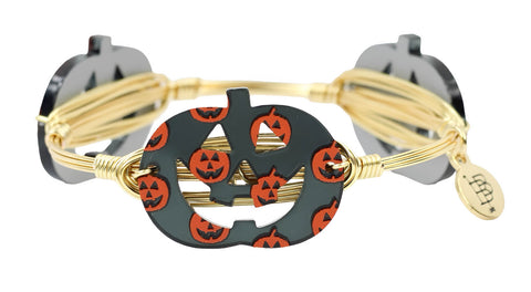 The Jack-O-Lantern Bangle Bracelet - Smoke