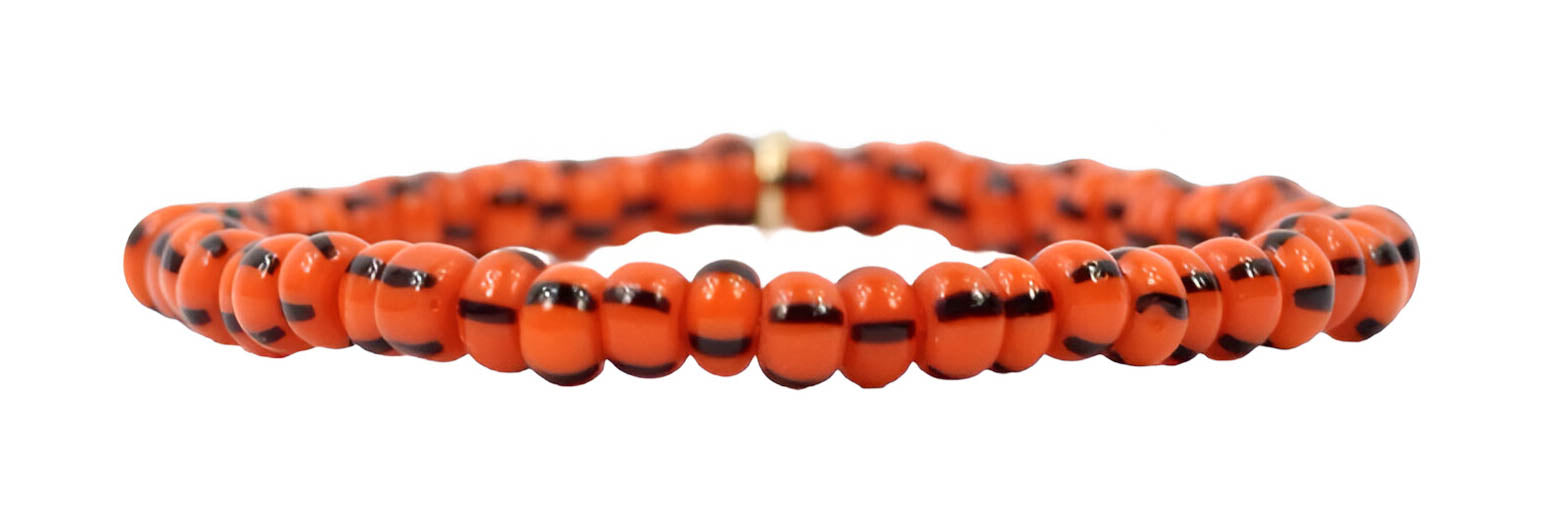 Stacker Stretch Bracelet - Spooky Stripe