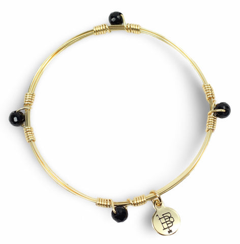 The Morgan Bangle - Black