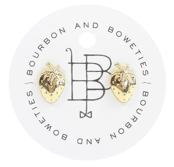 Strawberry Stud Earring