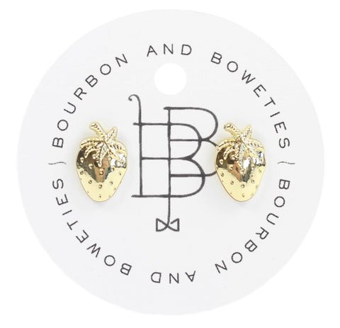 Strawberry Stud Earring