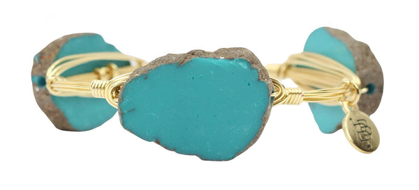 Blue Lagoon Bangle Bracelet