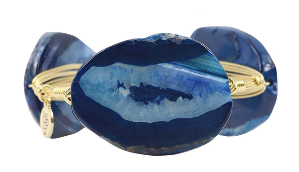 Royal Blue Bangle Bracelet