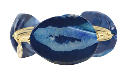 Royal Blue Bangle Bracelet