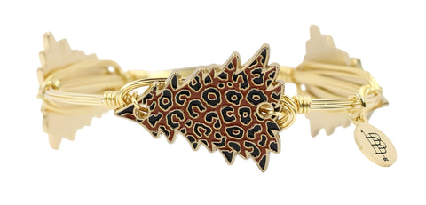 The Leopard Christmas Tree Bangle Bracelet