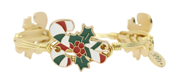 The Candy Cane Bangle - Red