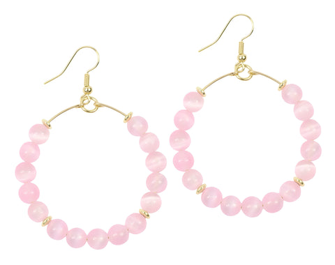 The Chloe Earring - Pink Aurora