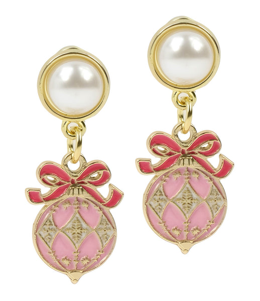 Eloise Ornament Earring - Pink