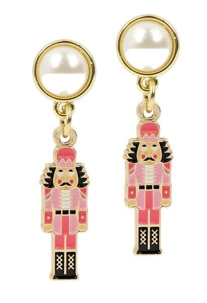 Nutcracker Earring - Pink