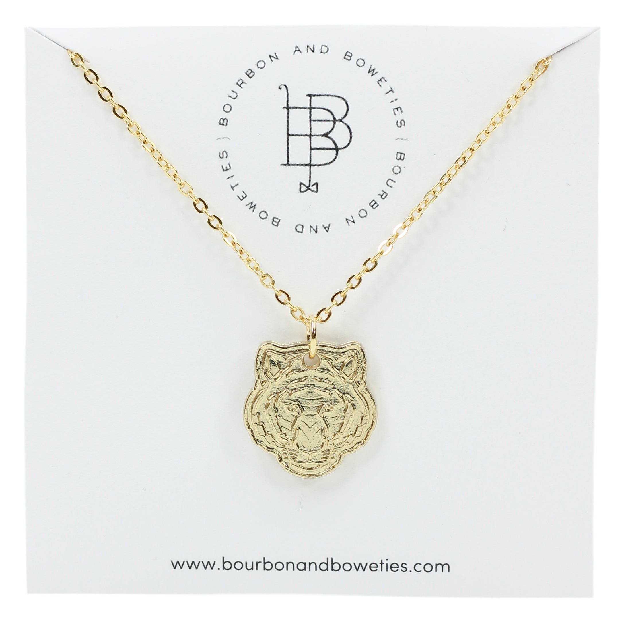 Tiger Necklace Bourbon and Boweties
