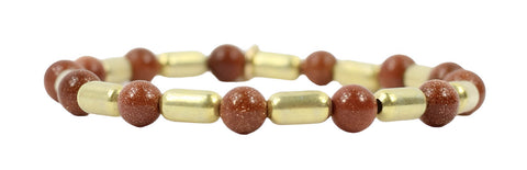 Annie Stretch Bracelet - Pumpkin Spice