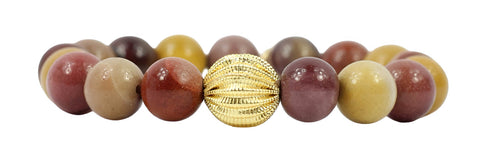 Shelby Stretch Bracelet - Mookaite