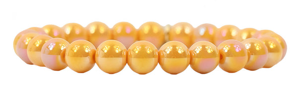Stacker Stretch Bracelet - Pumpkin Pie Glow
