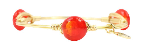 Rudolph's Nose Bangle Bracelet