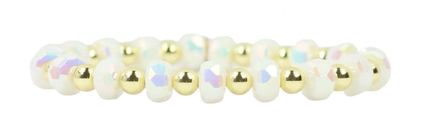 Annie Stretch Bracelet - Snow Angel